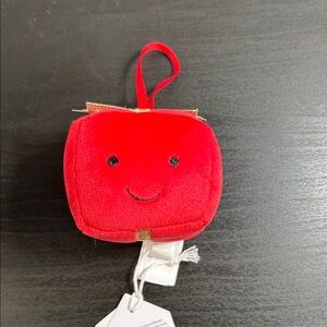 Red Plush Apple Keychain(retired)